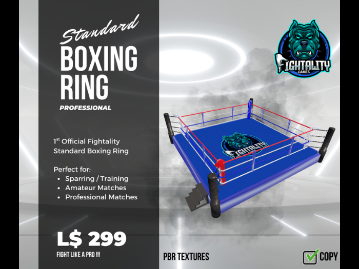 Fightality Boxing Ring - Standard
