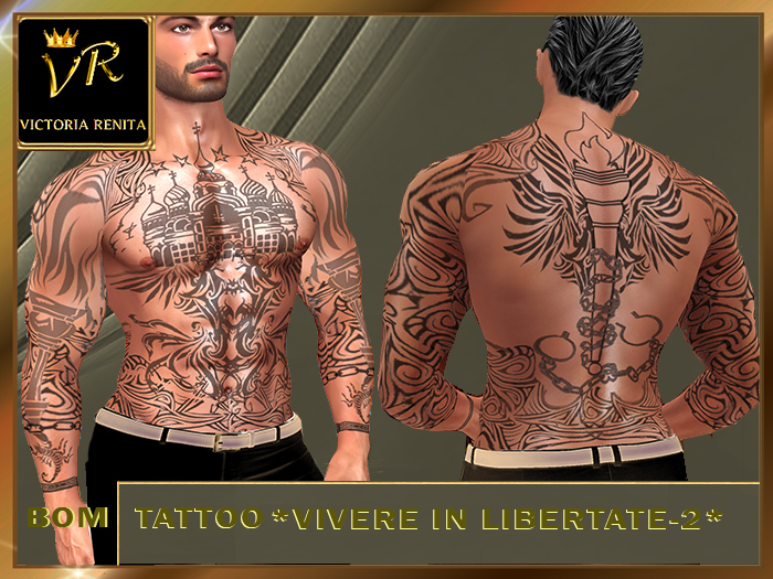 VR*TATTOO *VIVERE IN LIBERTATE-2*