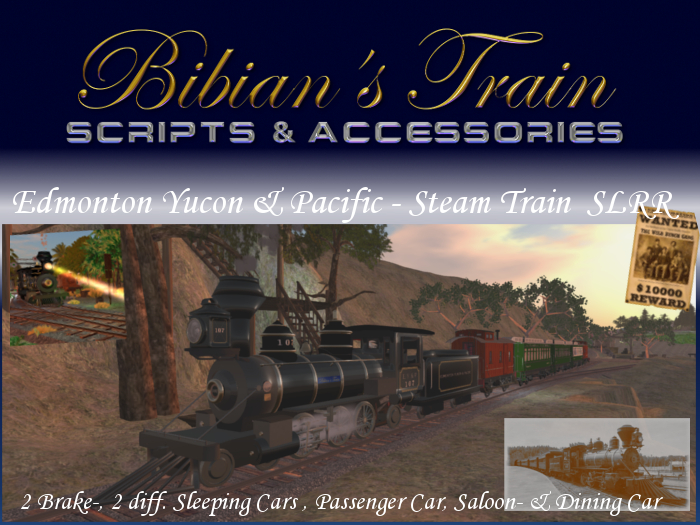 Edmonton Yucon & Pacific Steam Train SLRR