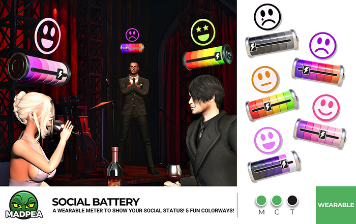 MadPea Social Battery