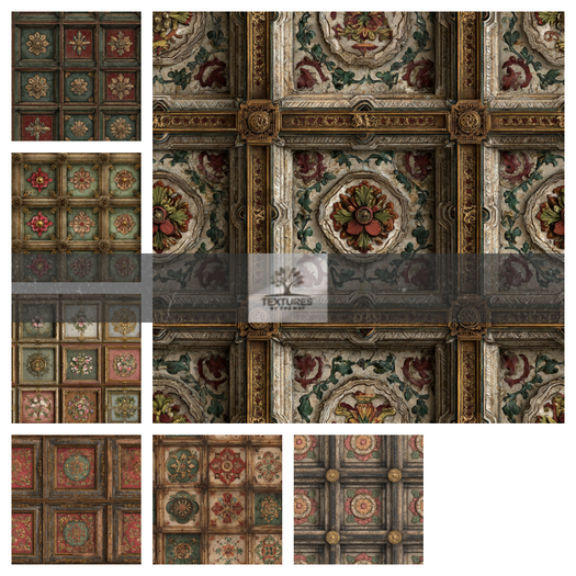 TB - HISTORIC SCOTTISH PAINTED CEILING