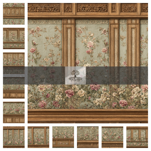 TB - SCOTTISH CASTLE LADIES BEDROOM WALLS
