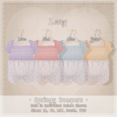 ;Lovey- Springy Rompers - Pink