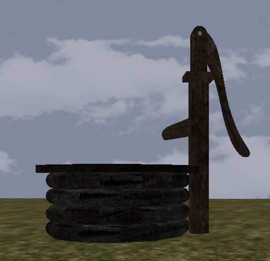 *OceSha*Medieval water pump~mesh~