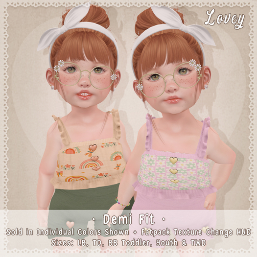 ;Lovey- Demi Fit - Fatpack