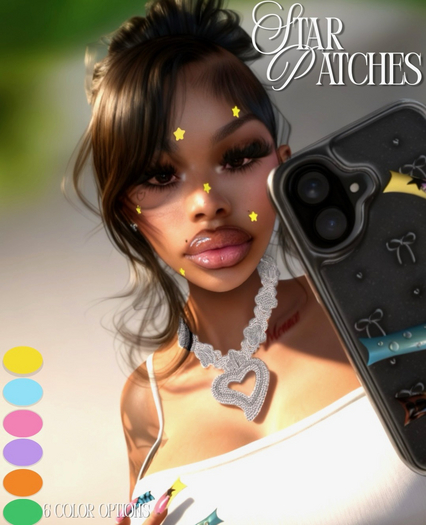 IMPRINT'D {Star Patches Blue}