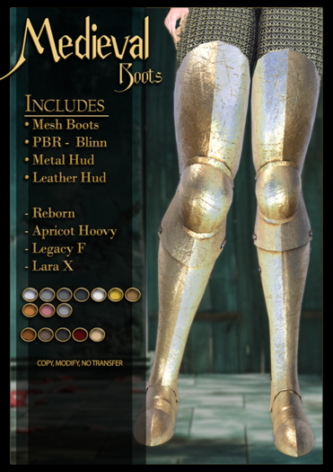 FK* Medieval Boots ☾☾Female☽☽