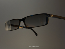 Neat Intellectual Rectangular Glasses