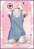 D'ELARA DRESS & PANTIE #1 BLUE