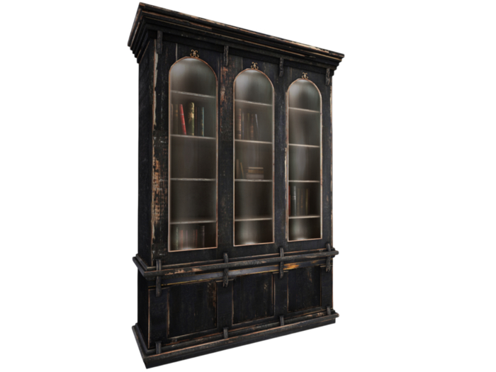 12 ionic : 19th Century Bookcase