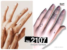 (Finger Tattoo) No.2107