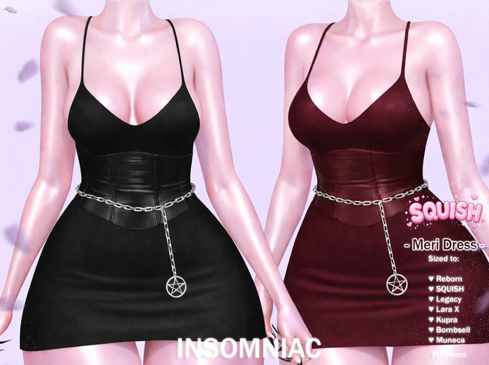 'INSOMNIAC' - Meri Dress {DEMO}