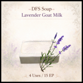 DFS Soap - Lavender Goat Milk - ACTUAL ITEM