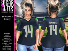 [SugarGlitz] Seahawks Jersey (Female)