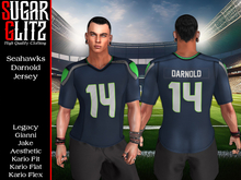 [SugarGlitz] Seahawks Darnold Jersey (Male)