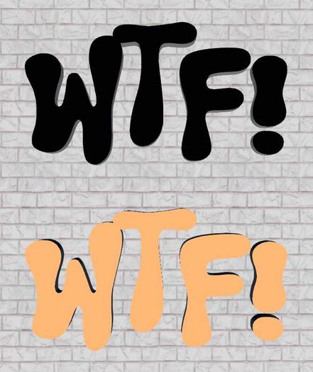 Panel WTF name logo