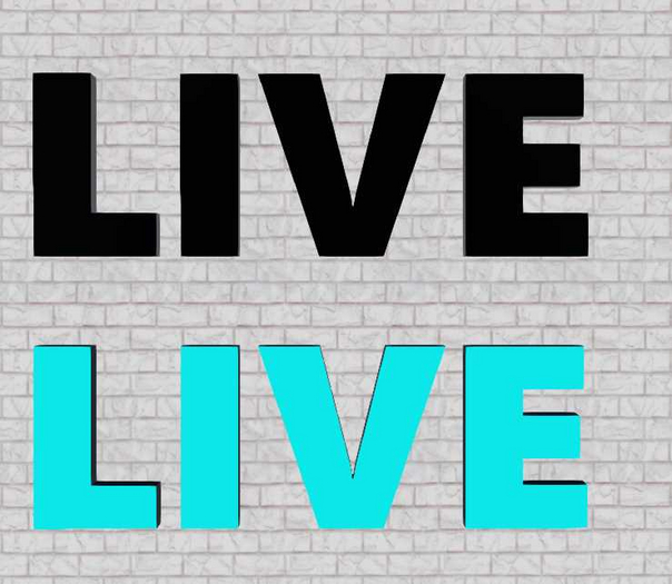 Panel LIVE name logo