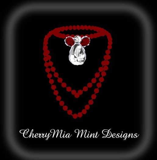 Angel Beads Necklace - Red