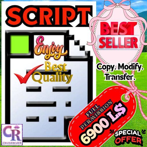 Touch Chat Message Script – Full Perm Interactive Text System