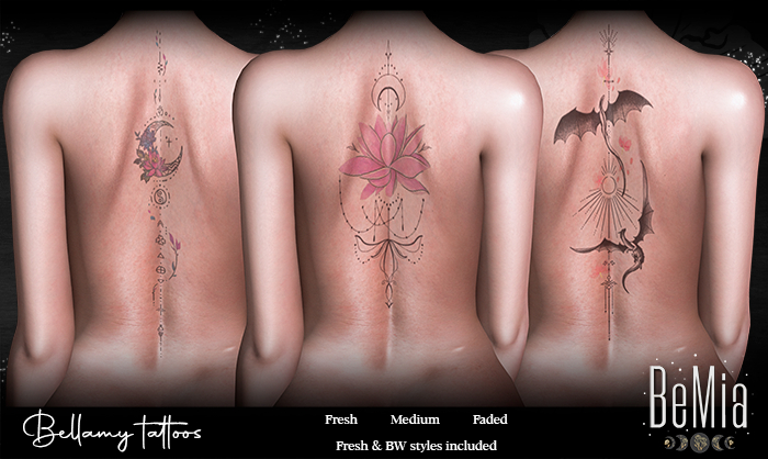 BeMia. Bellamy tattoos 