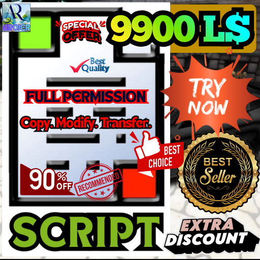 RC Tip Jar Script – Full Perm Donation & Tipping System