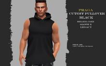 Praga Cutoff Pullover - Black