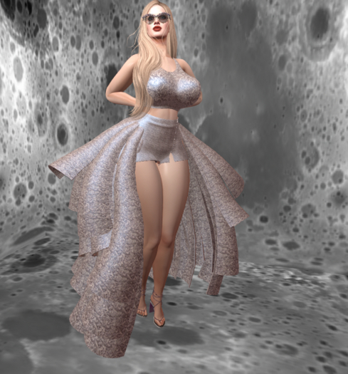 IMBOLG Roses Skirt Set [Blonde Snow] (Kupra)