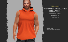 Praga Cutoff Pullover - Orange