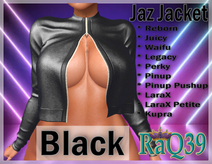 [R39] Jaz Jacket-Black