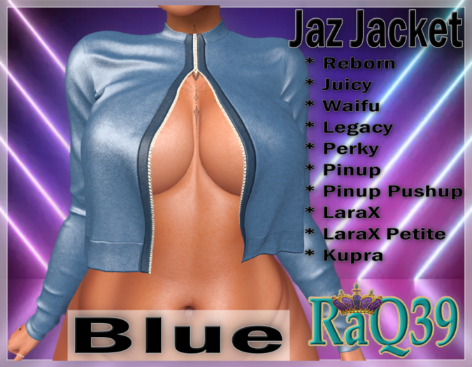 [R39] Jaz Jacket-Blue