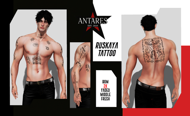 >ANTARES< RUSKAYA TATTOO