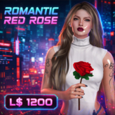 Romantic Red Rose in Hand – Perfect Valentine’s Day & Rose Day Gift with Copy & Transfer Rights