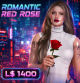 Romantic Red Rose Held in Right Hand – Copy & Transfer Rose for Valentine’s Day, Rose Day & Proposals