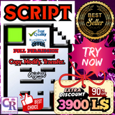 Valentine Color Fade Script – Full Perm Romantic Color Transition Effect ( With Notecard of How to Use This Script )