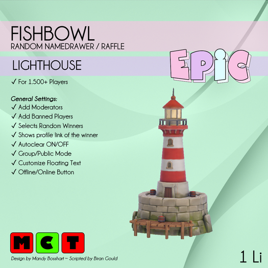 **PROMO** [EPIC  FishBowl] Lighthouse (ADD ME)