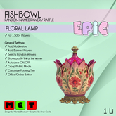 **PROMO** [EPIC FishBowl] Floral Lamp (ADD ME)