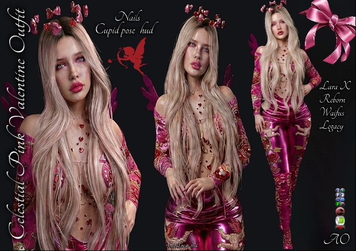 Celestial Pink Valentine Outfit
