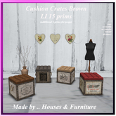 Cushion Crates Brown