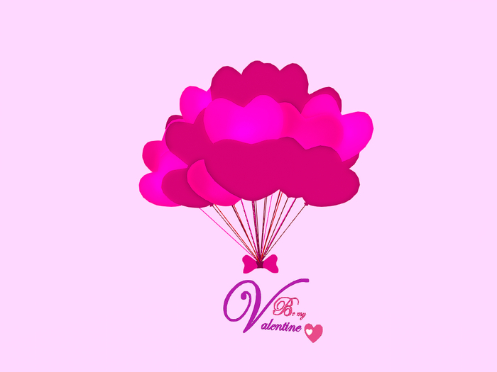 Be my Valentine Balloons