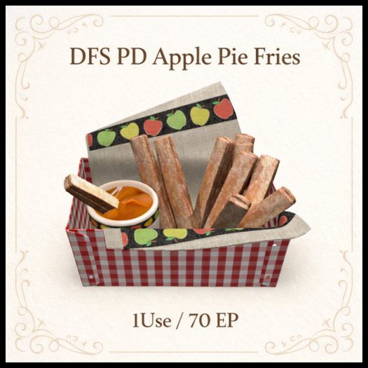 DFS PD Apple Pie Fries - ACTUAL ITEM
