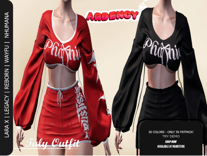 ARDENCY- TALY OUTFIT  FATPACK
