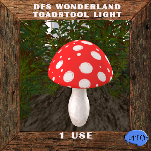 DFS Wonderland Toadstool light