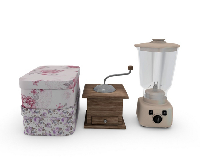6. Sese_Garden Kitchen_Grinder, Mixer, Box Set