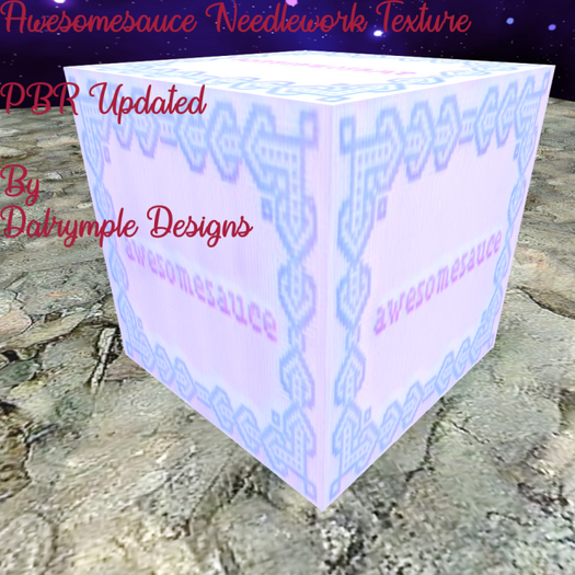 [Dalrymple Designs] Awesomesauce PBR Needlework Texture