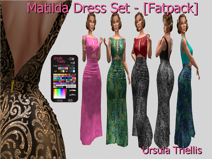 5692 Matilda Dress Set - [Fatpack]