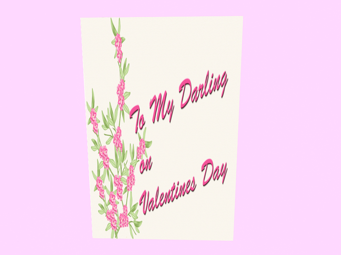 Valentine card 3