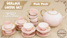 - Legna - Gerluce Coffee Set (Pink Pack)