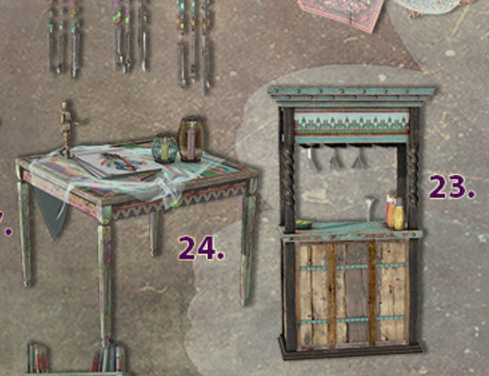 24 -DRD- Vagabond Two - Dining Table