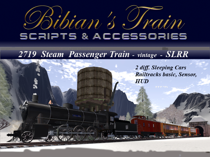 2719 Pacific Class Steam Train