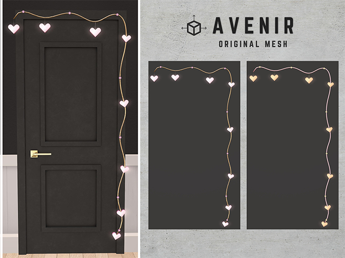 HeartString Door Decor - MOD/COPY - Mix & Match